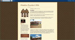 Desktop Screenshot of primitivepreacherswife.blogspot.com