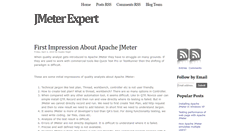 Desktop Screenshot of jmeter-expert.blogspot.com