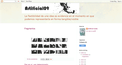 Desktop Screenshot of antropogenoartificial.blogspot.com
