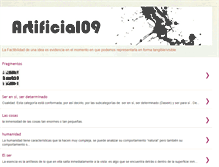 Tablet Screenshot of antropogenoartificial.blogspot.com