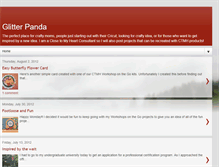Tablet Screenshot of glitterpanda.blogspot.com
