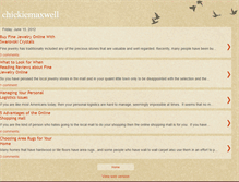 Tablet Screenshot of chickiemaxw12.blogspot.com