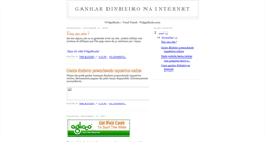 Desktop Screenshot of ganhardinheironainternetpt.blogspot.com