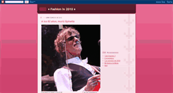 Desktop Screenshot of lomejordelamoda2008.blogspot.com