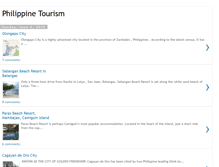 Tablet Screenshot of philtourismspots.blogspot.com