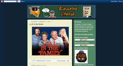 Desktop Screenshot of educatedcheese.blogspot.com