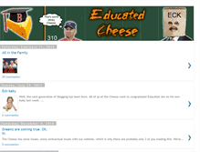 Tablet Screenshot of educatedcheese.blogspot.com