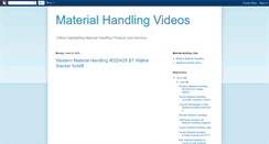 Desktop Screenshot of material-handling-videos.blogspot.com