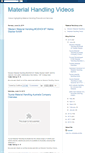 Mobile Screenshot of material-handling-videos.blogspot.com