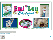 Tablet Screenshot of emilouboutique.blogspot.com