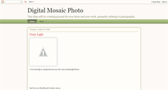 Desktop Screenshot of digitalmosaicphoto.blogspot.com