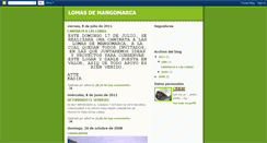 Desktop Screenshot of lomasdemangomarca.blogspot.com
