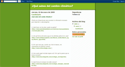 Desktop Screenshot of cambioclimaticoquiz.blogspot.com