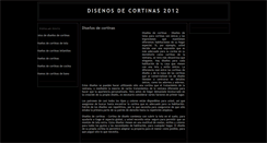 Desktop Screenshot of disenosdecortinas.blogspot.com