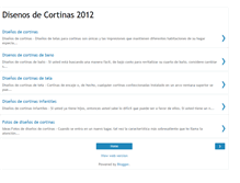 Tablet Screenshot of disenosdecortinas.blogspot.com