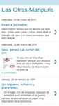 Mobile Screenshot of lasotrasmaripuris.blogspot.com