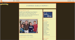 Desktop Screenshot of connieearls.blogspot.com