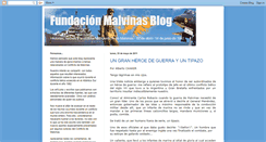 Desktop Screenshot of fundacionmalvinas.blogspot.com