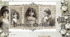 Desktop Screenshot of pasttimechildhood.blogspot.com