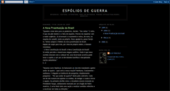 Desktop Screenshot of espoliosdeguerra.blogspot.com