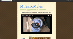 Desktop Screenshot of milestomyles.blogspot.com