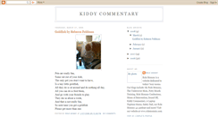 Desktop Screenshot of kiddycommentary.blogspot.com