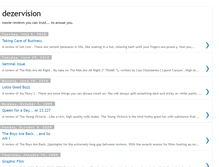 Tablet Screenshot of dezervision.blogspot.com