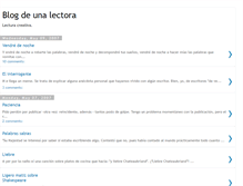 Tablet Screenshot of lectoradelibros.blogspot.com