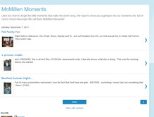 Tablet Screenshot of mcmillenmoments.blogspot.com