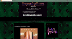 Desktop Screenshot of depravityhunts.blogspot.com