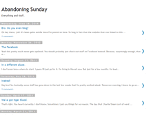 Tablet Screenshot of abandoningsunday.blogspot.com