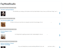 Tablet Screenshot of faywoodstudio.blogspot.com
