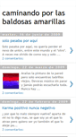 Mobile Screenshot of caminandoporlasbaldosasamarillas.blogspot.com