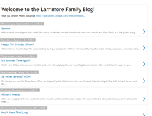 Tablet Screenshot of larrimore.blogspot.com