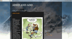 Desktop Screenshot of adhdtoadd.blogspot.com