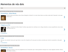 Tablet Screenshot of momentosdenosdois.blogspot.com