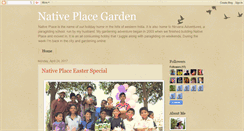 Desktop Screenshot of nativeplacegarden.blogspot.com