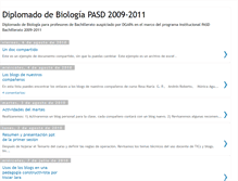 Tablet Screenshot of biologiapasd2009.blogspot.com