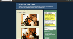 Desktop Screenshot of olpsbatch89.blogspot.com