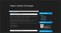 Desktop Screenshot of pastorantoniodomingos.blogspot.com