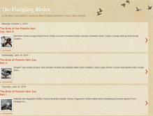 Tablet Screenshot of fledglingbirder.blogspot.com