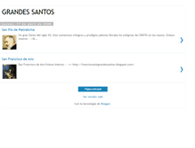 Tablet Screenshot of grandessantoss.blogspot.com