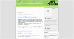 Desktop Screenshot of infopublicas.blogspot.com