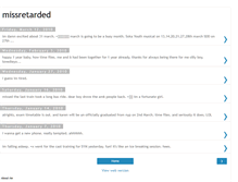 Tablet Screenshot of missretarded.blogspot.com