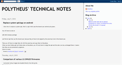 Desktop Screenshot of polytn.blogspot.com