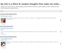 Tablet Screenshot of mylifeisastitch.blogspot.com