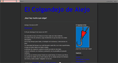 Desktop Screenshot of elcolgandejodealejo.blogspot.com