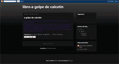 Desktop Screenshot of libro-a-golpe-de-calcetin.blogspot.com