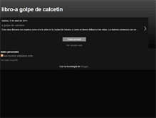 Tablet Screenshot of libro-a-golpe-de-calcetin.blogspot.com