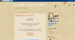 Desktop Screenshot of imigrantesfamiliamoreno.blogspot.com